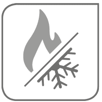 Symbol Heizen und Kühlen