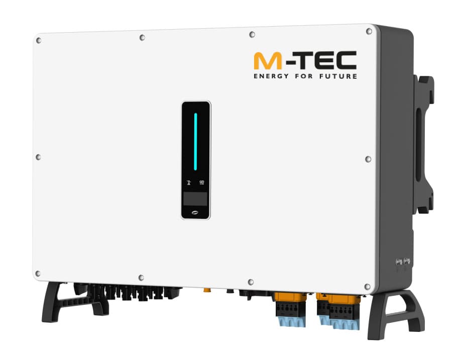 Energy-Block AC-gekoppelt in weißem und schwarzem Design